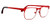 Computer Reading Glasses by Phonetic Eyewear Charlie -Red-