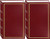 3-ring Pocket Burgundy Album for 504 Photos - 4x6 -2 Pack-