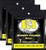 SIT Strings S71058 Seven String Nickel Wound Electric Guitar String  Medium 3PK