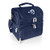 PICNIC TIME NFL LA Rams Pranzo Insulated Lunch Tote with Service for One  Navy