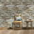 Self-Adhesive Wallpaper Brick Wallpaper Peel and Stick Wallpaper Turquoise Brick Stone Wallpaper Vinyl Wallpaper for Wall Decor Film Roll