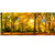 Visual Art Large Autumn Trees Forest Canvas Wall Art Prints Painting Printed on Canvas,Framed And Stretched,Landscape Home Decor,Living Room Bed Room Hotel Wall Mural Decor (Large, Gold Forest)
