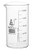Beaker  500ml - Tall Form with Spout - White  50ml Graduations - Borosilicate 3-3 Glass - Eisco Labs