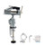 Vise Bench Vise Swivel Universal Table Vice Clamp-on Tilts Rotate 360° Universal Work 3