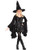 Girls Black Witch Costume Medium -8-10-