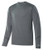 Terramar Mens Thermolator Climasense 4-Way Stretch Brushed Crew Neck Top  Heather Gray  3X-Large -54-56-