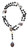 Venerare Seven Sorrows Rosary Chaplet - Traditional Catholic Devotion - Hand Made in Italy - Comes with Explanatory Brochure with All Prayers - Makes