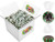 Chocolate Mint Starlights Disc Hard Candy  Individually Wrapped -5 Pounds  Approx 400 Pcs-