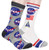 Buzz Aldrin NASA Meatball Logo and Symbols Crew Socks 2 Pair Calf High