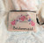 Bridesmaid Makeup Bag - Wedding Party Gifts - Bride Tribe Gift - Bridal Party