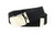 Black Web Belt with Buckle Military Style