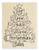 STAMPENDOUS Rubber Stamp, Joy Tree  