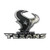 Hall of Fame Memorabilia Houston Texans Silver Auto Emblem