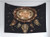 Ambesonne Mandala Tapestry  Dreamcatcher Motif Magic Feathers Hippie Design on Starry Backdrop  Fabric Wall Hanging Decor for Bedroom Living Room Dorm
