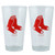 MLB Boston Red Sox Boelter Pint Glasses 2-Pack