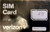 10 Pack Verizon Wireless 4G LTE SIM Card - All 3 Sizes -3-in-1-  Nano-Micro-Standard Sizes -4FF - 3FF - 2FF-