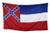 Shop72 US Mississippi State Flags 2x3 ft Flag from Sturdy 100D Polyester - Canvas Header Brass Grommets Double Stitched from Wind