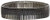 M2m Armband  Metal  Bicep Hugger  Large  Chrome