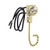 Ceiling Fan Switch Zing Ear ZE-109 3 Speed 4 Wire For Ceiling Light Fans Lamps and Wall Lights Pull Chain Switch Replacement On-Off with Brass Pull Ch