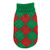 East Side Collection Acrylic Holiday Argyle Dog Sweater  12-Inch  Small  Green