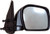 Dorman 955-1241 Passenger Side Manual Door Mirror - Folding for Select Toyota Models  Black