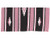 Tough-1 Sierra Acrylic Saddle Blanket Pink-Black 3