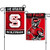 Elite Fan Shop NC State Wolfpack 12-5x18 Garden Flag - Red