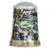 Jamaica Caribbean Map Pearl Souvenir Collectible Thimble agc