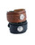 Biddy Murphy Jewelry Lee River Leather Mens Celtic Leather Bracelet Brown Cuff and Buckle Irish Made