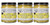 Terrapin Ridge Farms Garlic Mustard Pack of 3 -Creamy Garlic  8 OZ -Pack of 3--
