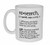 Research Definition Funny Coffee or Tea Mug