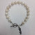 Freshwater Pearl Phi Sigma Sigma Greek Sorority Toggle Bracelet