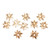 Kurt Adler 10-Light Diamond Star Light Set  Green-Clear
