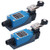TWTADE - 2Pcs ME-8104 Revolving Plastic Adjustable Roller Level Arm Momentary Limit Switch
