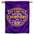 College Flags and Banners Co- Louisiana State LSU Tigers Football 2019 National Champions Double Sided House Flag