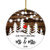 JUOOE 2020 Our First Christmas as Mr and Mrs Christmas Tree Couple Birds Snow Wedding Ornament Gift for Newlywed Couple 2020 -3inch Mr mrs-