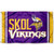 WinCraft Minnesota Vikings Skol 3x5 Outdoor Pole Flag