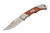 Szco Supplies Rite Edge Natural Wood Double Bolster Folding Knife