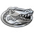 Stockdale Florida Gators Solid Metal Chrome Auto Emblem