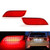 iJDMTOY Red Lens 26-SMD LED Bumper Reflector Lights Compatible With Subaru 2008-14 WRX-STI  08-up Impreza  13-up XV Crosstrek  Function as Rear Fog  T