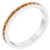 Kate Bissett Stylish Birthstone Stackables Swarovski Crystal Yellow -November Size 9
