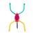 Nite Ize BGT02-10-R7 BugLit Micro Flashlight Standing or Hanging Task Light  Multi-Colored