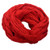 NEOSAN Womens Thick Ribbed Knit Winter Infinity Circle Loop Scarf Twist Red