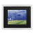 Trademark Fine Art Wheatfields Under Thundercloud by Vincent Van Gogh  Black Matte  Distressed White Frame 11x14
