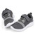 nerteo Toddler Shoes Boys Kids Running Sneakers - Breathable  Lightweight- Machin Washable Dark Grey 9 M US Toddler