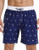 Nonwe Mens Swimming Shorts Soft Relaxed Fit Quick Dry Ship Pattern Board Trunks Blue 38
