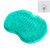 Shower Foot Scrubber Massager Cleaner  Acupressure Mat with Non-Slip Suction Cups  Improve Circulation Exfoliation  Soothes Tired Achy Feet  Reduce Fe