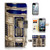 ( For iPhone 5 5S / iPhone SE ) Flip Wallet Case Cover and Screen Protector Bundle A4061 BB8 Starwars
