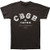 Impact CBGB Distressed Logo Fitted Jersey tee -Medium- Black