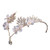 Gold Bridal Headband for Women  Beach Wedding Headpiece Floral Hair Accessory Tiara for Brides Gold Gold Bridal Headband for Women  Beach Wedding Headpiece Floral Hair Accessory Tiara for Brides Gold